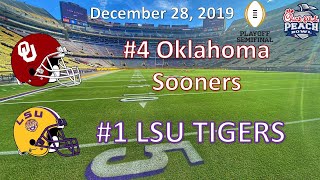 12\/28\/19 - CFP Semifinal Peach Bowl LSU Radio Broadcast - #4 Oklahoma vs #1 LSU