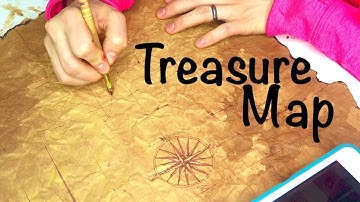 How To Make A Pirate Treasure Map!