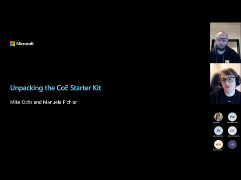 Center of Excellence (CoE) Starter Kit - January 2022 Washington, DC User Group