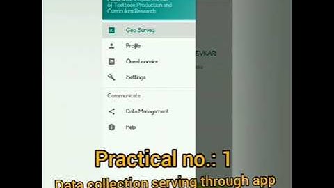 Geography HSC board practical-1 part-1 Data Collection Surveying with the GeoSurveyApp