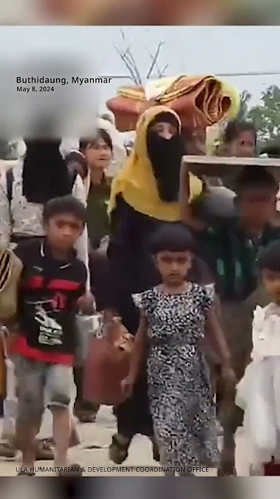 Rohingya sheltered by Arakan Army as they flee fighting