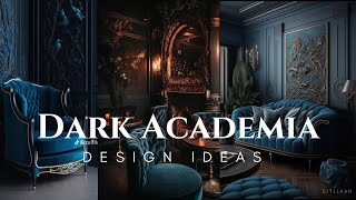 100 Modals Of Dark Academia Style | Dark Academia Interior Design 2023_2024