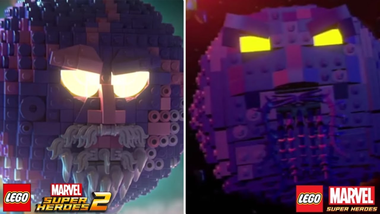 Lego Marvel Superheroes 2 Vs Lego Marvel Super Heroes Characters Side By Side Comparison Part 5 Youtube