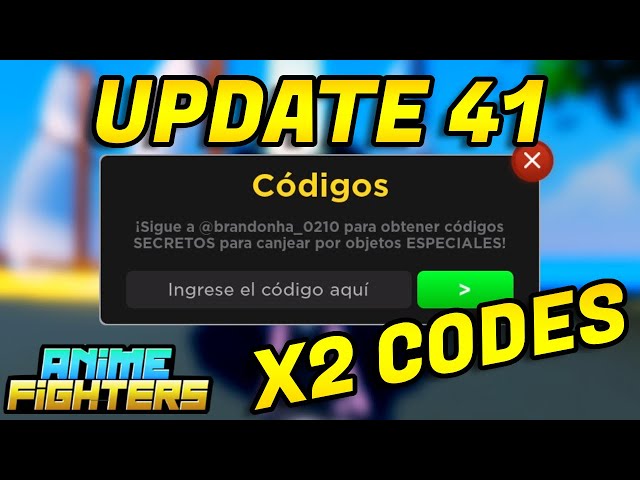 🚨UPDATE 41 ANIME FIGHTERS CODES ROBLOX *GOJO DIVINE* 