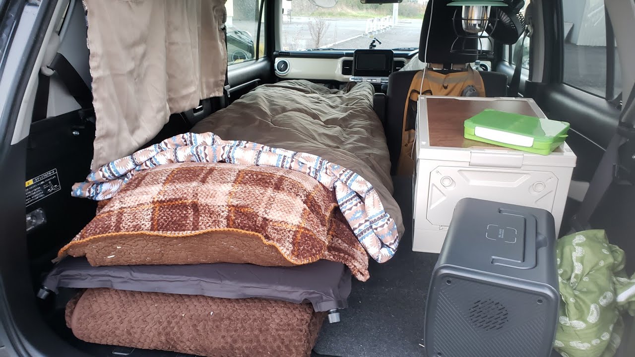 クロスビーを春から秋まで快適にできる仕様にしてみた