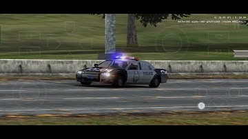 NFS most wanted PS2 on Android via AetherSX2 emulator