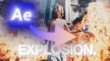 EXPLOSION EFFECT TUTORIAL 💥(AFTER EFFECTS)