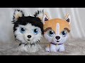 They are FINALLY Here!  The Husky Plushies are Here!