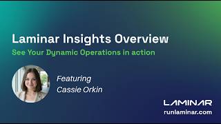 Laminar Insights Overview