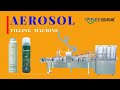 AEROSOL FILLING MACHINE | BAG ON VALVE SPRAY LINE | INSECTICIDE AEROSOL FILLING