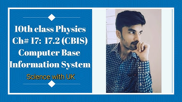 10th class Physics||Ch#17: 17.2.(CBIS) Computer Based Information System.5 Parts Components of (IT).