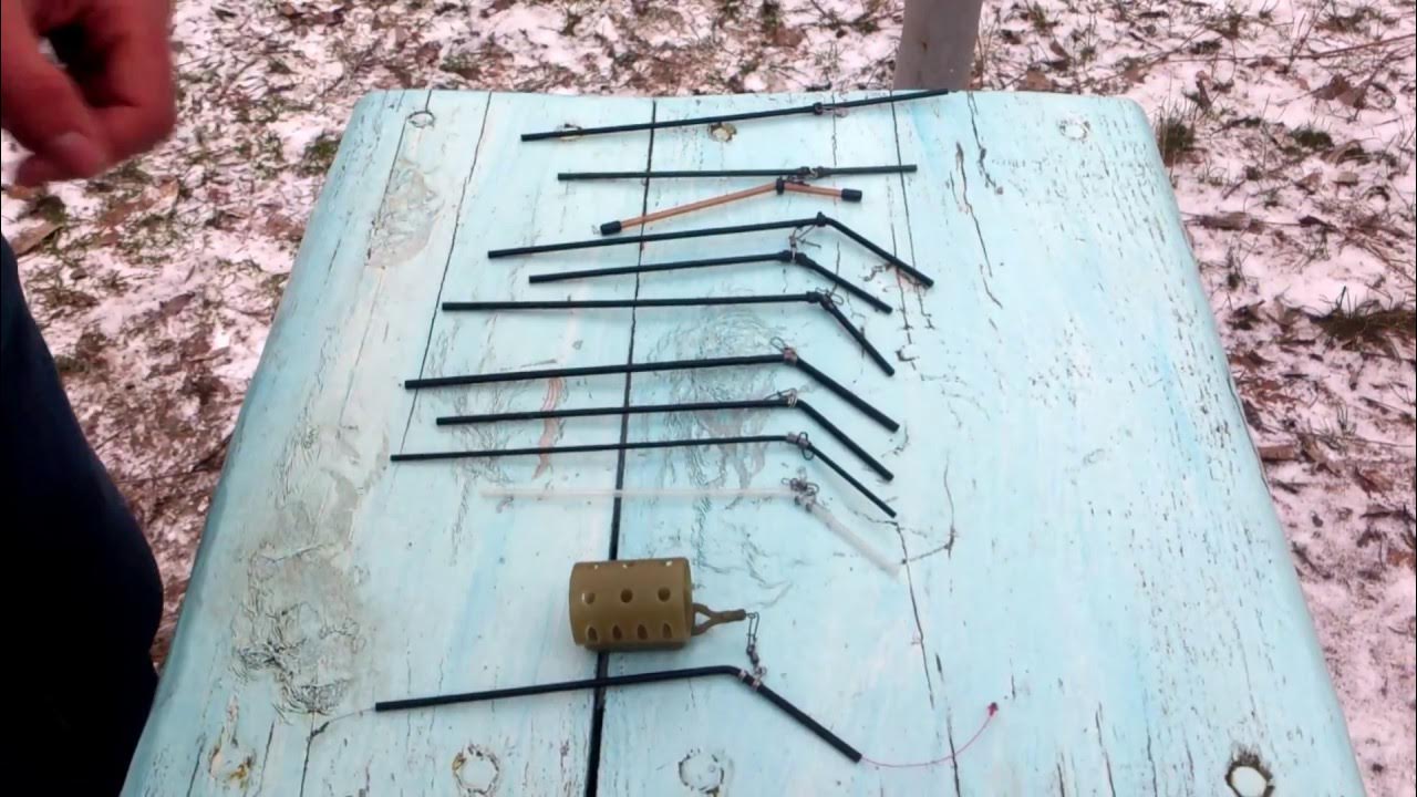 Трубка противозакручиватель, пластиковый отвод для фидерной рыбалки как ...