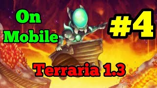 Terraria 1.3 на андроид #4 || Глаз Ктулху || Метеоритовая броня || Щит Ктулху ||