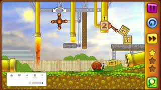 Snail bob 1 Level 18 Home Coming | looking for 3 hidden stars #walkthrough #snail #solution screenshot 4