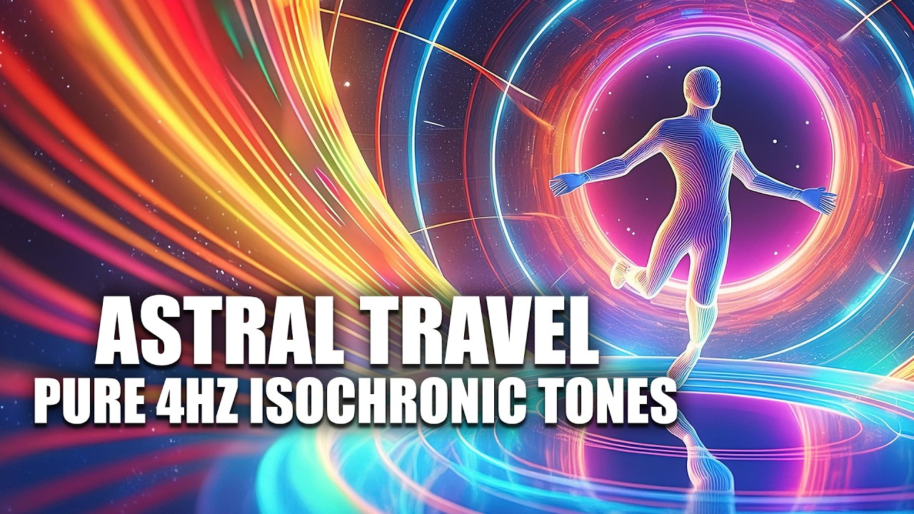 The Astral Projection Realm - 4HZ Isochronic Tones - Theta Waves - YouTube