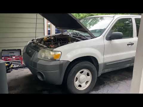 2005 Ford Escape Radiator Fan Replacement - YouTube