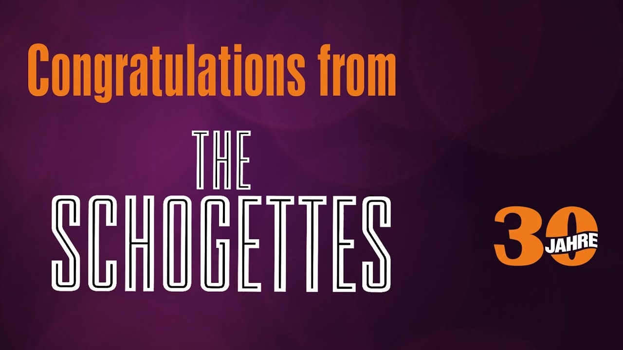 30 Jahre The Souldiers - Grußvideo von The Schogettes