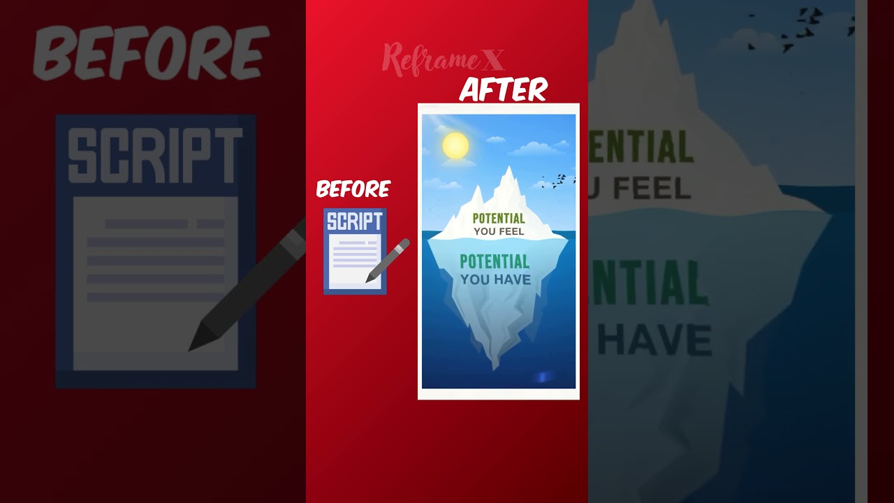 Turning Words into Motion🎥🔥| Watch the Transformation#beforeafteredit #VoiceToVideo #motiongraphics