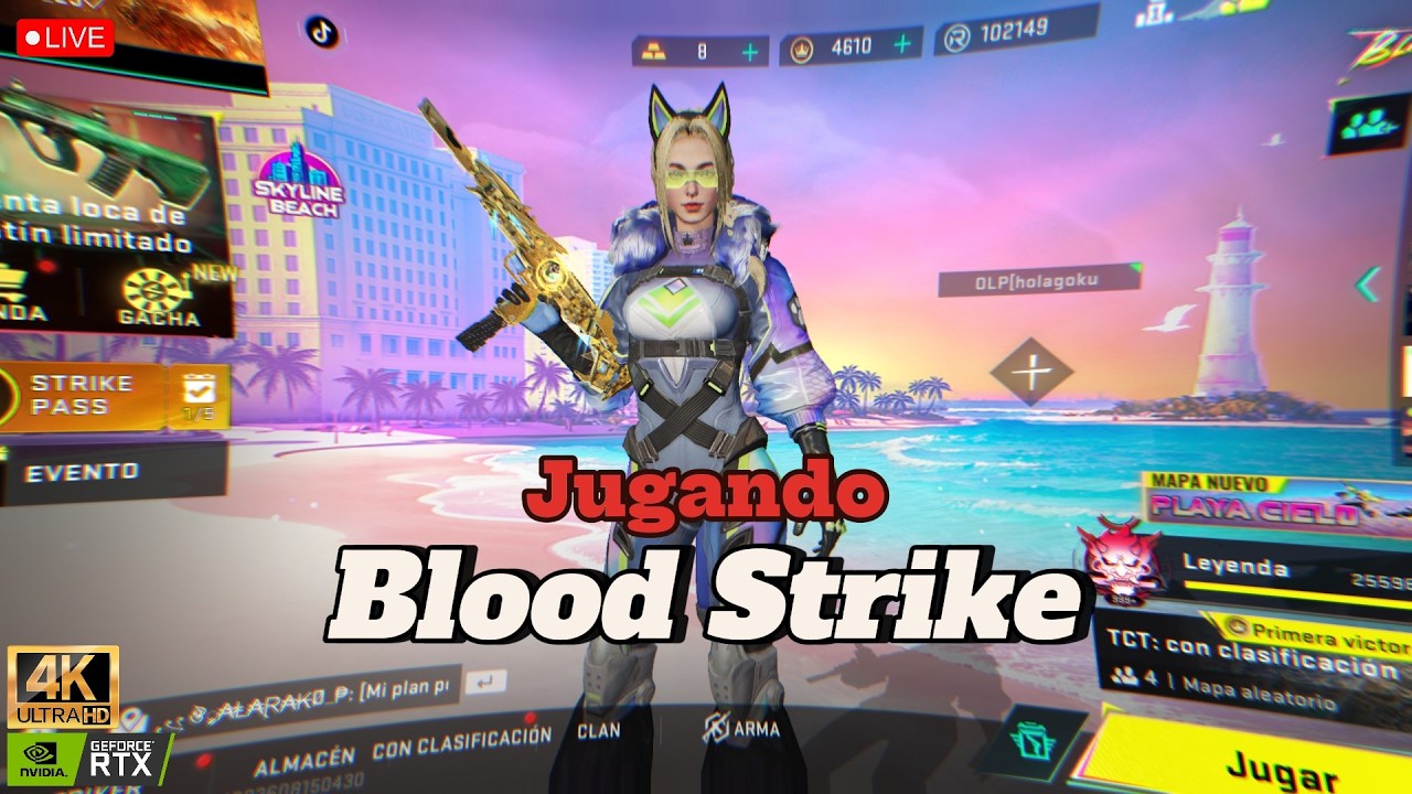 JUGANDO BLOOD STRIKE