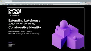 Celebrity Extending Lakehouse Architecture with Collaborative Identity Profile