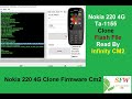 Nokia 220 4G Ta1155 Clone Flash File Cm2