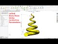 Solidworks Lofted Boss Base Using Centerline Parameters