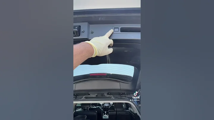 Toyota Highlander With Rear Trunk Issue #automobile #mechanic #technician - 天天要聞