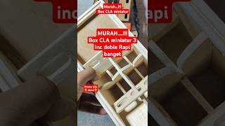 rekomendasi box CLA miniatur 3 in doble bahan 5mm murah #shorts
