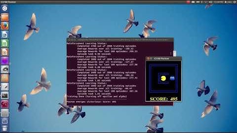 Q Learning in Pacman