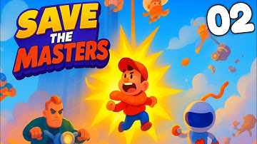 Save The Masters Gameplay | Smart Puzzle Solving & Epic Escape Moments 🔥😱 Part 02 (Chapter 12 - 19)