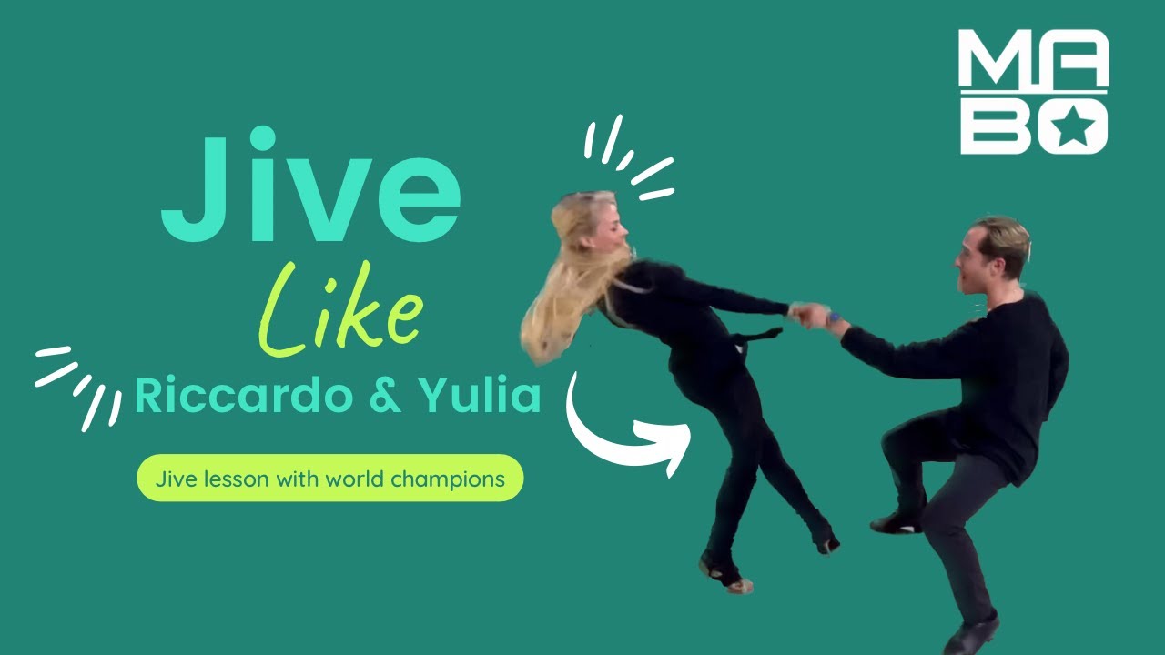 Riccardo Cocchi  and Yulia Zagoruychenko Teaching Jive Lesson