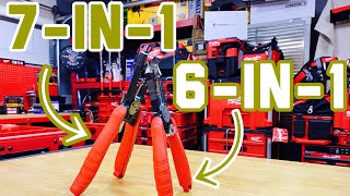 MILWAUKEE  6IN1 Cushion Grip & 7IN1 High Leverage Pliers! Electrician’s New Best Friend???