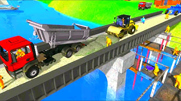 Train Bridge Construction: Railroad Building Simulation #3 - Android GamePlay ,IOS