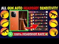 Vivo T3 Pro Best Sensitivity For Headshot In Free Fire | Vivo T3 Pro Sensitivity Setting 