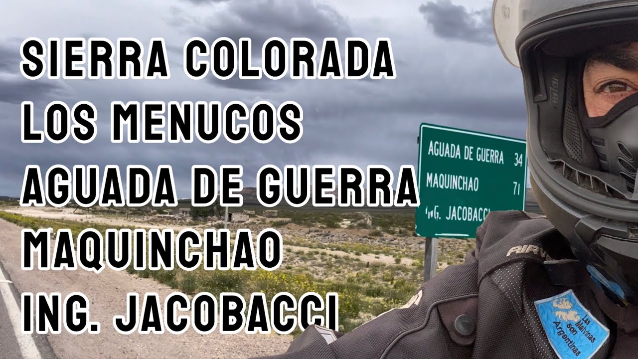 RUTA 23 | Sierra Colorada | Los Menucos | aguada de Guerra | Maquinchao | JACOBACCI | Gino Valentini