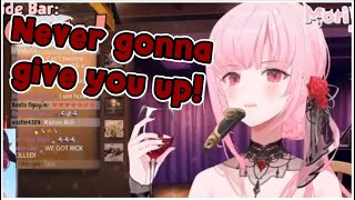 Calli  Rickrolls you on her KAZOO!