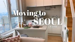 Moving to Seoul Korea | Apartment hunting, 12 House tours, Snowy Days, Cafe hopping | VLOG screenshot 1