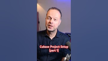 Cubase-projectconfiguratie (deel 1) #shorts