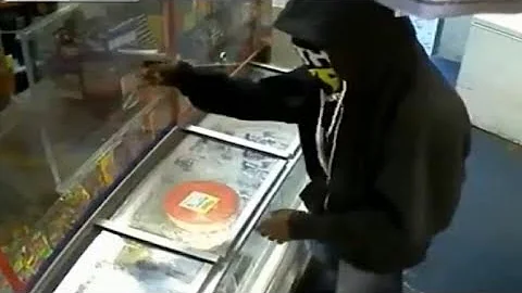 LiveLeak - Some Store Owners Are Wising Up   Robber Fails