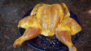 Spatchcock Chicken | How to Butterfly a Chicken | How to get CRISPY skin in the oven