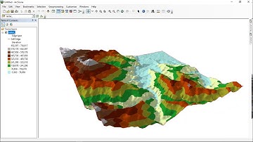 Cara Pembuatan DEMNAS In 3D View In Arcgsis Dengan (ArcMap dan Arcscene)