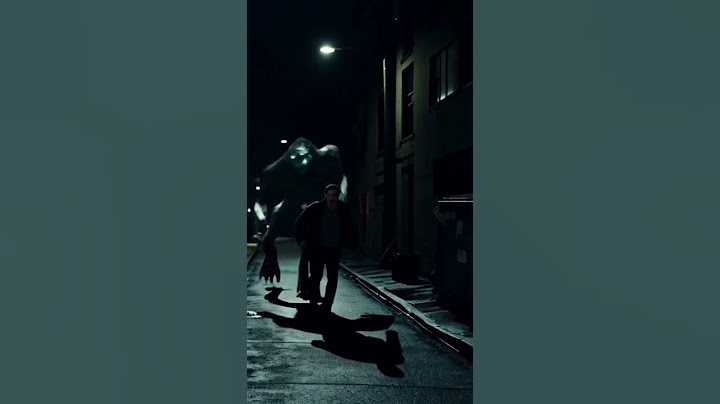 a monster is chasing the man horror image caught on camera #mysteryroad #outsiderfilms #trespassag