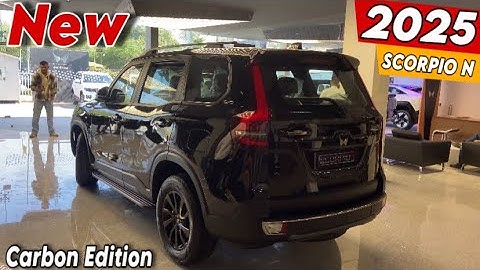 New SCORPIO N Z8 Carbonation Edition 2025 Model 🔥| Mahindra SCORPIO N Z8 New Launch Model Review