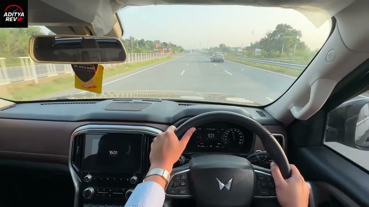 Scorpio N POV Drive _ Long Highway Cruise _ No Talking Relaxing ASMR Experience _mahindra(1080P_HD)