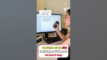 👉 Chuột AI thông minh - Thế hệ mới, Nói thay vì gõ – Dịch ngay khi cần – Tích hợp sẵn ChatGPT