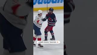 Adam Lowry Welcomes Back Matthew Tkachuk 😳