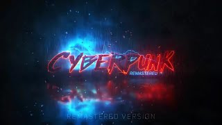 cyberpunk logo intro