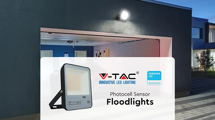 V-TAC Floodlight with Photocell Sensor