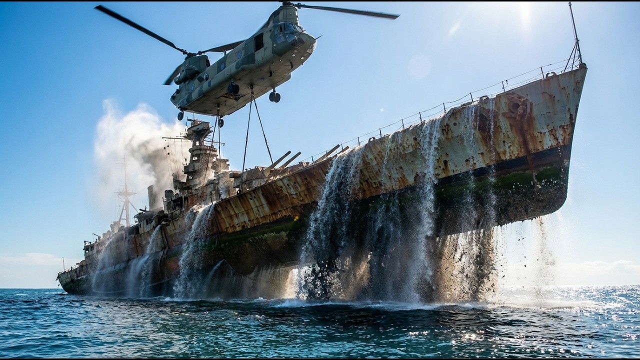 Restoring a 90-Year-Old HMS Hood into a Modern High-Tech Warship!