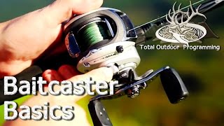 How to Cast a Baitcaster ( Fishing rod with a Baitcasting Reel